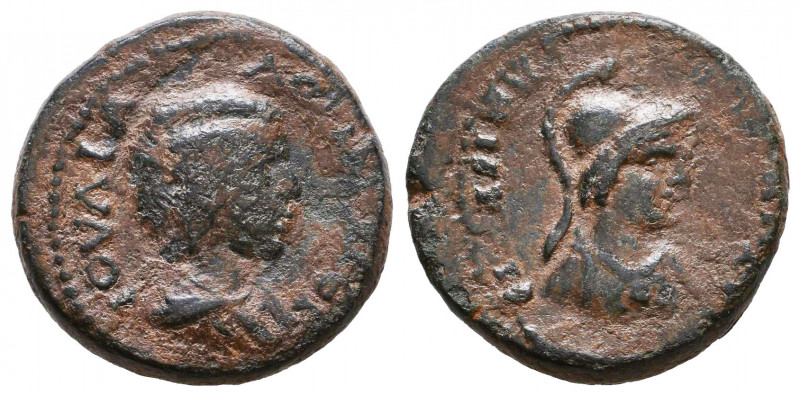 CILICIA, Irenopolis-Neronias. Julia Domna. Augusta, AD 193-217. Æ.

Weight: 7,...