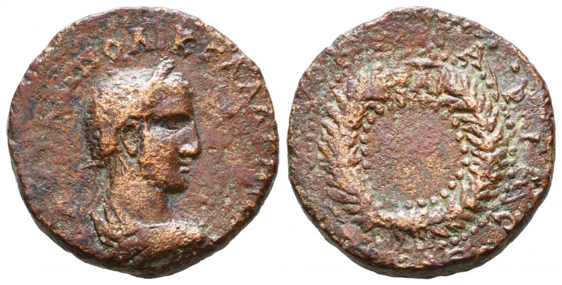Roman Provincial Coins Ae,

Weight: 12,4 gr
Diameter: 25,1 mm