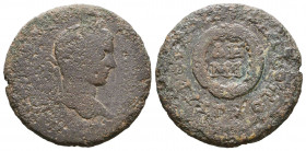 Cilicia, Tarsos. Elagabalus 218-222 AD. AE.

Weight: 8,2 gr
Diameter: 26,1 mm