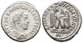 Philip II, as Caesar, AR. Antioch, Syria. AD 244.

Weight: 12 gr
Diameter: 26,3 mm