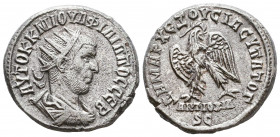 Philippus I (244-249 AD). AR, 249 AD, Antiochia ad Orontem, Syria.

Weight: 12,6 gr
Diameter: 26,4 mm