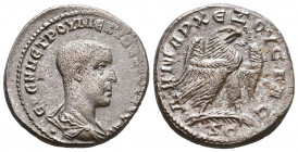 Philip II, as Caesar, AR. Antioch, Syria. AD 244.

Weight: 11 gr
Diameter: 25,7 mm