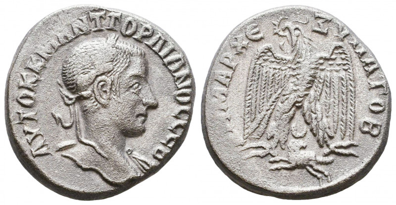 Gordianus III Pius (238-244 AD). AR Tetradrachm, Antiochia ad Orontem, Syria, 24...