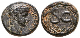 Roman Provincial
Seleucis and Pieria. Antioch. Nero AD 54-68. Bronze Æ.

Weight: 6,6 gr
Diameter: 18,2 mm