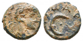 MESOPOTAMIA, Carrhae. Elagabalus. AD 218-222. Æ.

Weight: 1,7 gr
Diameter: 12,4 mm