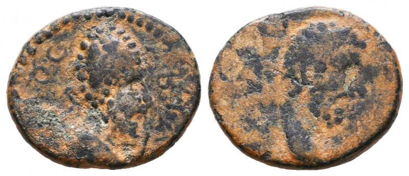 Septimius Severus and Abgar VIII Æ20 Edessa, Mesopotamia. 193-211.

Weight: 3,...