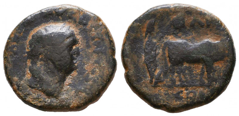 Roman Provincial AE.

Weight: 7,2 gr
Diameter: 21,3 mm