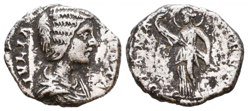 Julia Domna. Augusta, A.D. 193-217. AR denarius.

Weight: 3,4 gr
Diameter: 17...