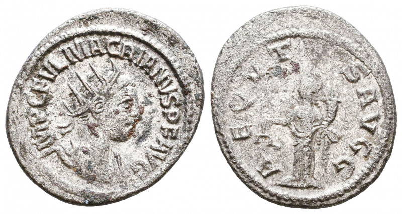 Macrinus. AD 217-218. AR Antoninianus.

Weight: 3,5 gr
Diameter: 23,3 mm