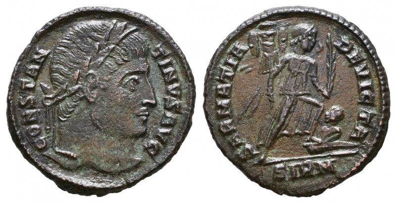 Constantine I; 307-337 AD. AE Follis.

Weight: 2,6 gr
Diameter: 18,8 mm