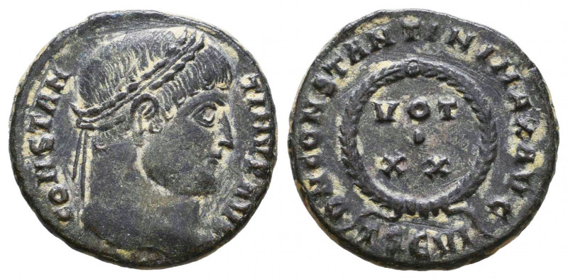 Constantine I; 307-337 AD. AE Follis.

Weight: 3,3 gr
Diameter: 18,5 mm