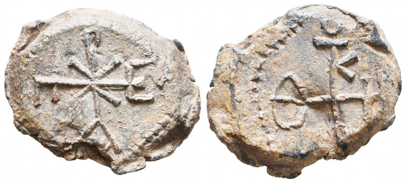 Byzantine Lead Seals, 7th - 13th Centuries
Reference:
Condition: Very Fine

...