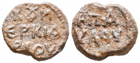 Byzantine Lead Seals, 7th - 13th Centuries
Reference:
Condition: Very Fine

Weight: 11,1 gr
Diameter: 21,4 mm