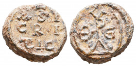 Byzantine Lead Seals, 7th - 13th Centuries
Reference:
Condition: Very Fine

Weight: 11,1 gr
Diameter: 19,2 mm