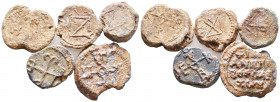 Lot of Byzantine Lead Seals, 7th - 13th Centuries
Reference:
Condition: Very Fine