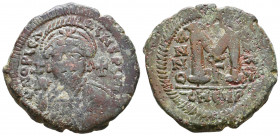 Byzantine Coins AE, 7th - 13th Centuries
Reference:
Condition: Very Fine

Weight: 19,4 gr
Diameter: 33,1 mm