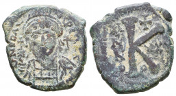 Byzantine Coins AE, 7th - 13th Centuries
Reference:
Condition: Very Fine

Weight: 9,9 gr
Diameter: 27,5 mm