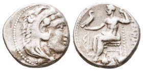 KINGS of MACEDON. Alexander III ‘the Great’. 336-323 BC. AR Drachm.

Weight: 4,2 gr
Diameter: 15,8 mm