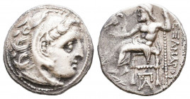 KINGS of MACEDON. Alexander III ‘the Great’. 336-323 BC. AR Drachm.

Weight: 4,1 gr
Diameter: 17 mm