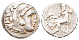 KINGS of MACEDON. Alexander III ‘the Great’. 336-323 BC. AR Drachm.

Weight: 4,1 gr
Diameter: 16,9 mm