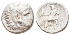 KINGS of MACEDON. Alexander III ‘the Great’. 336-323 BC. AR Drachm.

Weight: 3,7 gr
Diameter: 17 mm