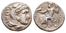 KINGS of MACEDON. Alexander III ‘the Great’. 336-323 BC. AR Drachm.

Weight: 3,9 gr
Diameter: 16,2 mm