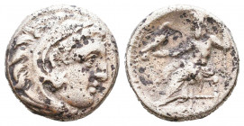 KINGS of MACEDON. Alexander III ‘the Great’. 336-323 BC. AR Drachm.

Weight: 4 gr
Diameter: 15,6 mm