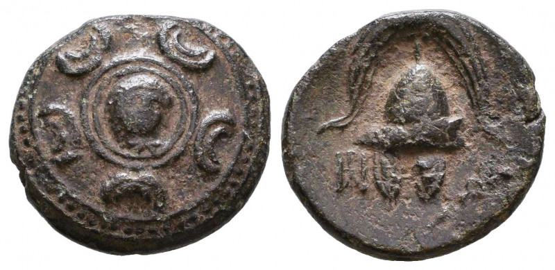 Macedonian Kingdom. Alexander III the Great. 336-323 B.C. AE.

Weight: 3,3 gr...