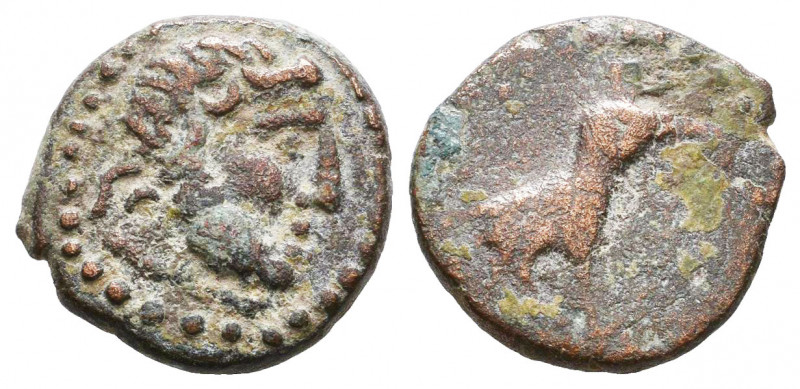Pisidia, ( Bronze. 2.91 g 15 mm) Komana. 1st Century B.C.

Weight: 2,3 gr
Dia...