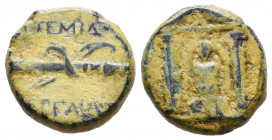 Pamphylia. Perge circa 50-30 BC.
Bronze Æ.

Weight: 4,5 gr
Diameter: 15,4 mm