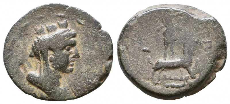 CILICIA, Tarsos. 164 BC and later. Æ. SNG Levante 969.

Weight: 4,6 gr
Diamet...