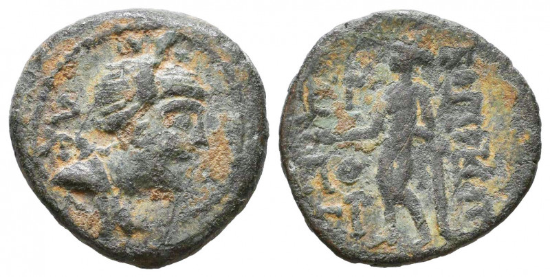 CILICIA, Korykos. Circa 1st century BC. Æ.

Weight: 3,2 gr
Diameter: 17,7 mm
