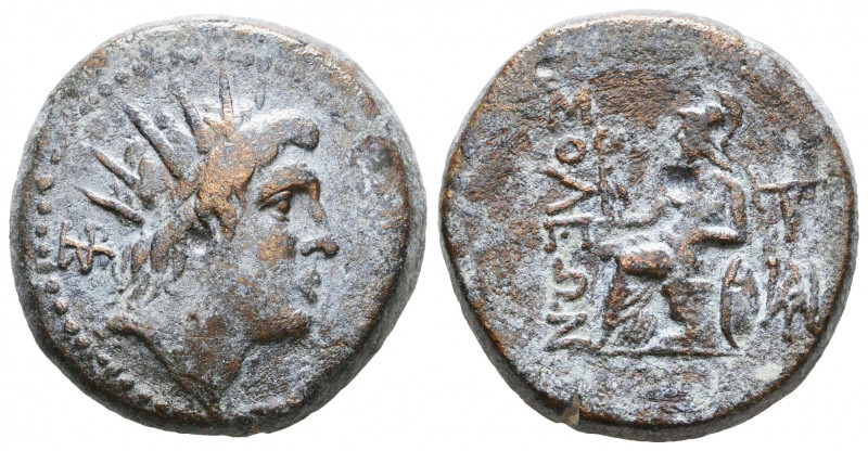 CILICIA, Soloi-Pompeiopolis. Circa 2nd-1st Century BC. Æ.

Weight: 18,3 gr
Di...