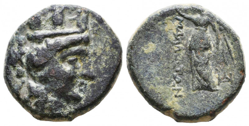 CILICIA, Mallos. Circa 2nd century BC. Æ.

Weight: 10,5 gr
Diameter: 21,8 mm