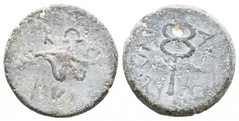 CILICIA, Korykos. 1st century BC. Æ. SNG France 1104; SNG Levante 804.

Weight...