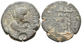CILICIA, Diocaesarea. Julia Domna, Augusta, 193-217. Bronze.

Weight: 12 gr
Diameter: 28 mm