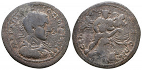 Roman Provincial. Cilicia, Seleukeia ad Calycadnum. Gordian III 241-244 AD. AE. Rare.

Weight: 9,7 gr
Diameter: 31,2 mm