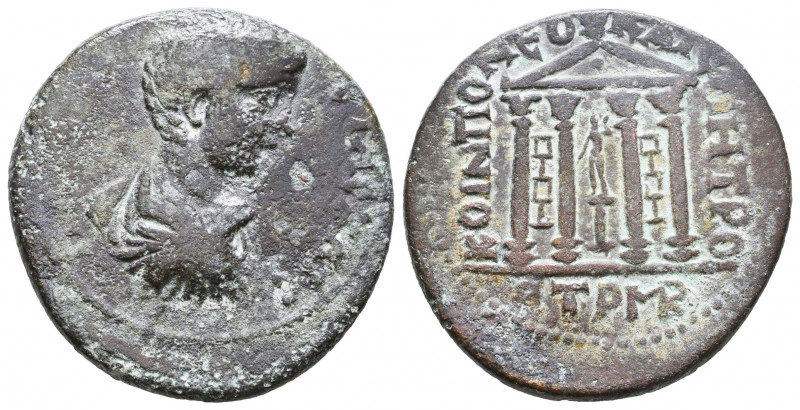 PONTUS, Neocaesarea. Geta. As Caesar, AD 198-209. Æ. SNG von Aulock 102.

Weig...