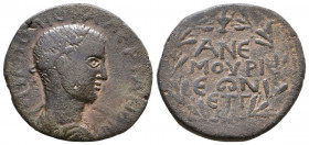 Cilicia. Anemurion . Valerian I AD 253-260.
Bronze Æ

Weight: 9,3 gr
Diameter: 26,9 mm