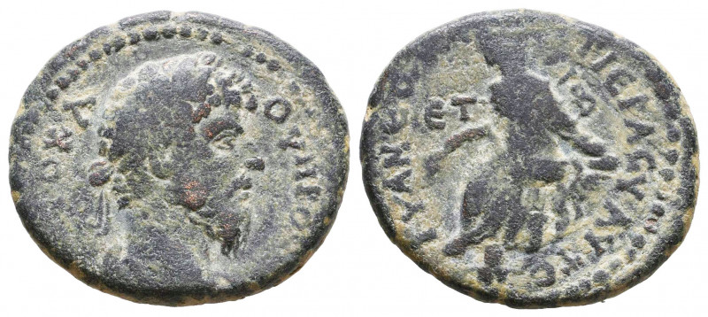 Cappadocia. Tyana. Lucius Verus AD 161-169.
Bronze Æ

Weight: 8,7 gr
Diamete...
