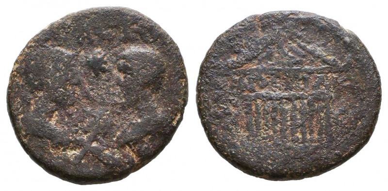 CILICIA, Tarsus. Commodus and Annius Verus, Caesars. 166-168 AD. Æ.

Weight: 3...