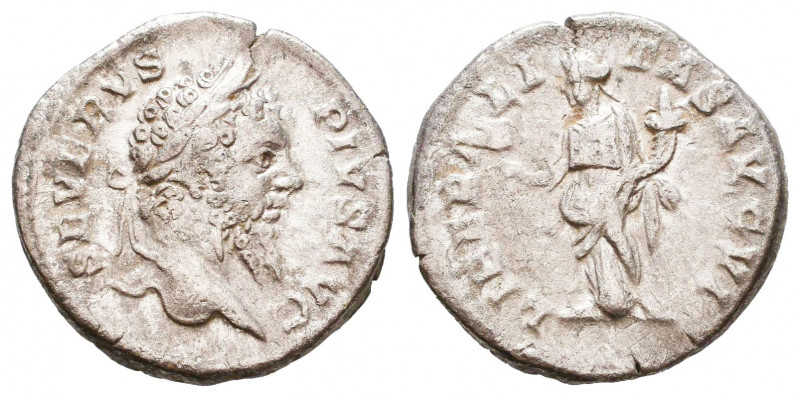 SEVERUS ALEXANDER, as Caesar. 221-222 AD. AR Denarius.

Weight: 2,6 gr
Diamet...