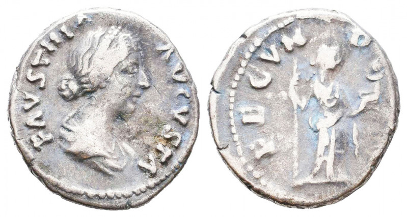 Faustina II (145-176 AD). AR Denarius , Roma (Rome), 145-161 AD.

Weight: 3,2 ...