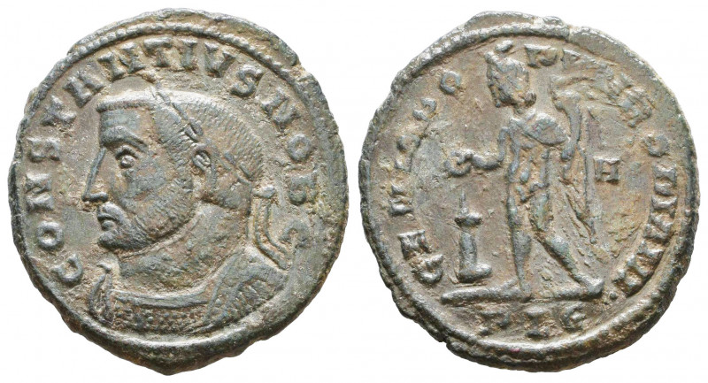 Constantius II (337-361 AD). AE Follis.

Weight: 9,5 gr
Diameter: 28 mm