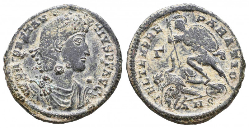 Constantius II Æ Centenionalis. AD 348-350.

Weight: 1,9 gr
Diameter: 23,2 mm...