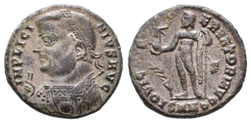 Licinius I. 308-324 A.D. AE 

Weight: 2,6 gr
Diameter: 17,6 mm