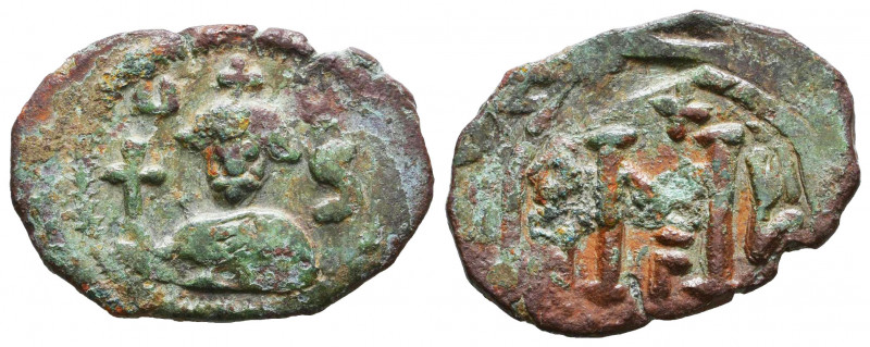 BYZANTINE COINAGE, Heraclius (610-641).

Weight: 3,8 gr
Diameter: 25,2 mm
