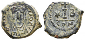 Maurice Tiberius AD 582-602. Struck circa AD 583-585. Constantinople.

Weight: 4,2 gr
Diameter: 19,7 mm