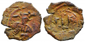 Constans II. 641-668. Æ Decanummium.

Weight: 3,6 gr
Diameter: 24,7 mm