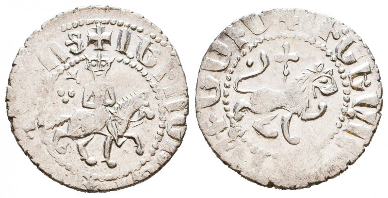 Cilician Armenia. Sis. Levon III AD 1301-1307.
Tram AR

Weight: 2,6 gr
Diame...